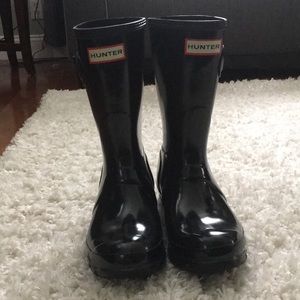 Women’s original short gloss Hunter rain boots